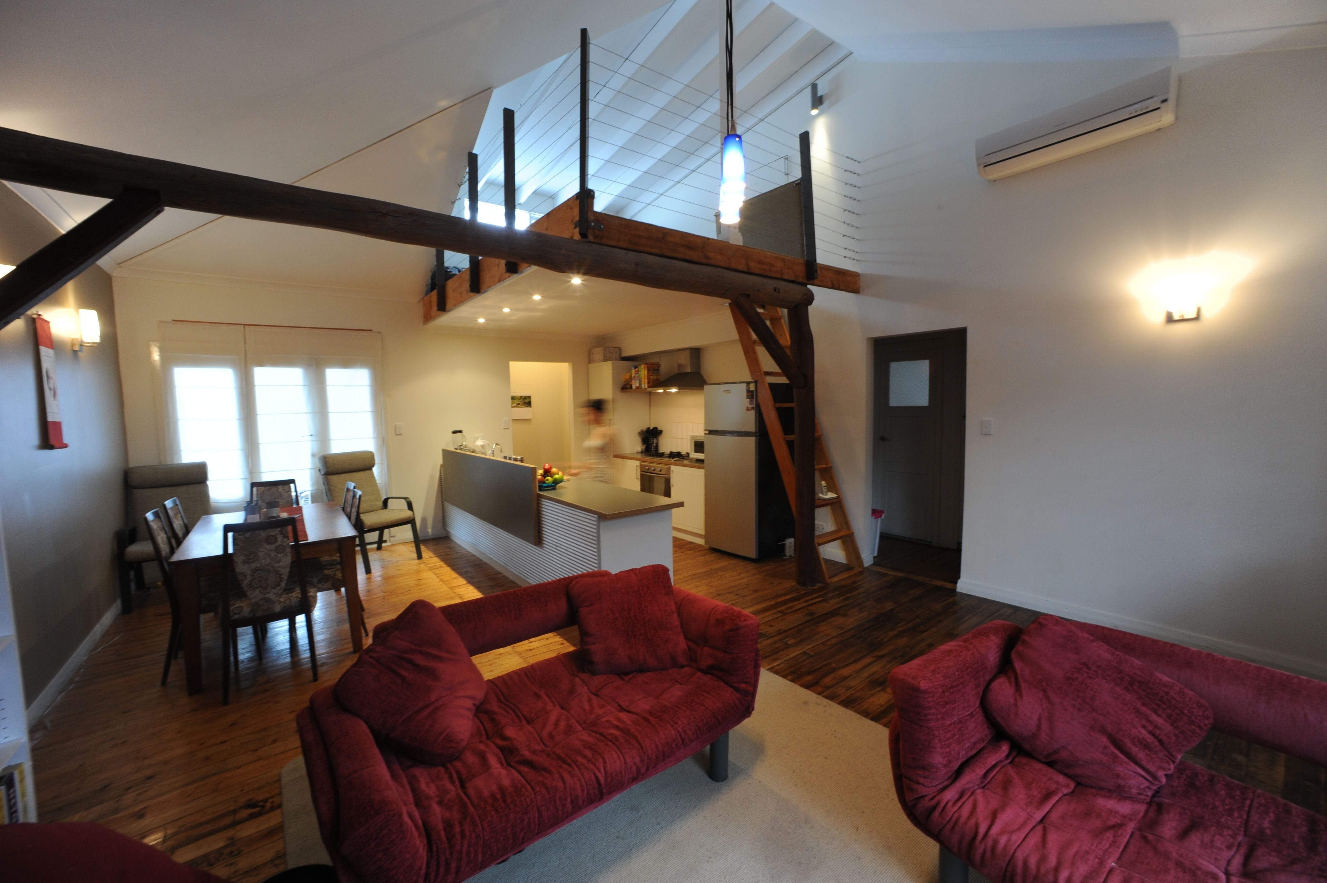 Timber cottage loft extention